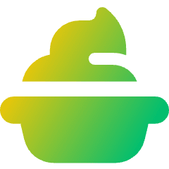 Yogurt Icon from Core Gradient Set