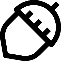 Food Acorn Icon from Nova Line Icons Set