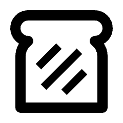 Food Bread Toasted Icon from Nova Line Icons Set