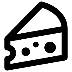 Food Cheese Wedge Icon from Nova Line Icons Set