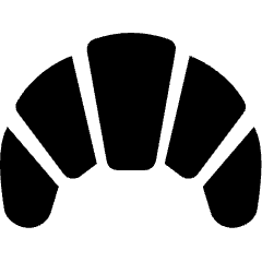 Food Croissants Icon from Nova Solid Set