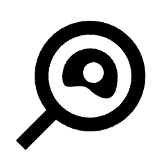 Clean line icon of a frying pan with a fried egg. Used for cooking, food menus, recipes, and kitchen apps.