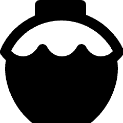 Food Fermented Jar Icon from Nova Solid Set