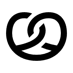 Food Pretzel Icon from Nova Solid Set