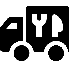 Food Truck Supplier Icon from Nova Solid Set