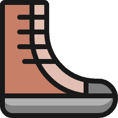 Footwear Boots Icon from Ultimate Colors Set