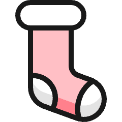 Footwear Sock Icon from Ultimate Colors Set