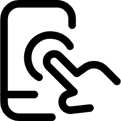 Force Touch Double Tap Icon from Ultimate Regular Set