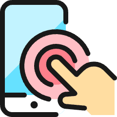 Force Touch Double Tap Icon from Ultimate Colors Set