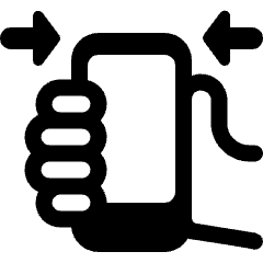 Squeeze Sides Icon from Ultimate Bold Set