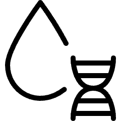 Forensic Science Blood Dna Icon from Ultimate Light Set