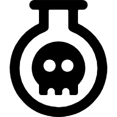 Forensic Science Chemical Icon from Ultimate Bold Set