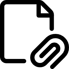 Coding Apps Website Web Form File Attach Icon from Ultimate Regular Set