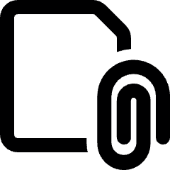 Coding Apps Website Web Form File Attach Icon from Ultimate Bold Set