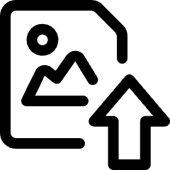 Coding Apps Website Web Form Image Upload Icon from Ultimate Regular Set