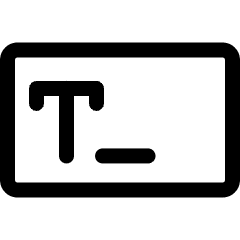 Coding Apps Website Web Form Type Icon from Ultimate Regular Set