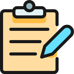 Paper Write Icon from Ultimate Colors Set