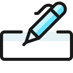 Pen Write 1 Icon from Ultimate Colors Set