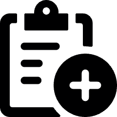 Task Checklist Add Icon from Ultimate Bold Set