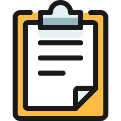 Task Checklist Icon from Ultimate Colors Set