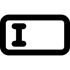 Typing Icon from Ultimate Bold Set