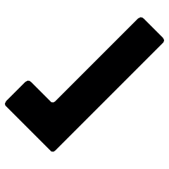 Check Icon from Ultimate Bold Set