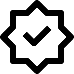 Check Badge Icon from Nova Line Set
