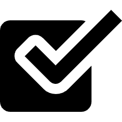 Check Box 1 Icon from Nova Solid Set