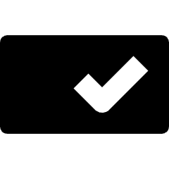 Check Box 4 Icon from Nova Solid Set