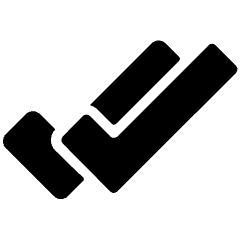 Check Double Icon from Ultimate Bold Set