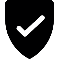 Check Shield Icon from Ultimate Bold Set