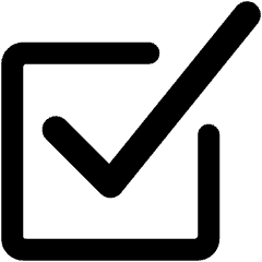 Check Square Alternate Icon from Ultimate Bold Set