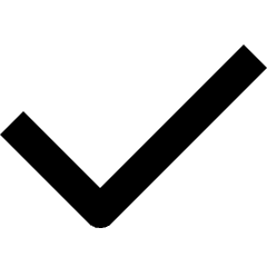 Check Thin Icon from Nova Solid Set
