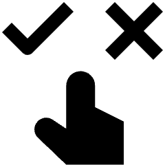 Cursor Choose Icon from Nova Solid Set