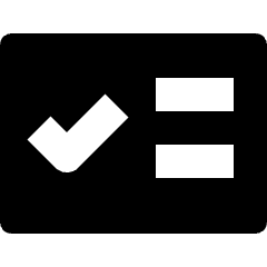 Validated Check Icon from Nova Solid Set