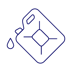 Gas Tank Illustration from UX Line Set