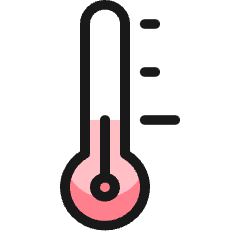 Temperature Thermometer Low Icon from Ultimate Colors Set