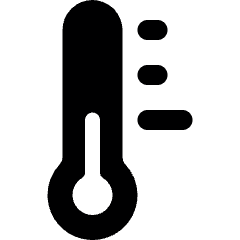 Temperature Thermometer Low Icon from Ultimate Bold Set