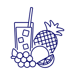 Fruit Juice Illustration from UX Line Set