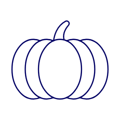 Pumpkin Illustration from UX Line Set