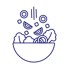 Salad 1 Illustration from UX Line Set
