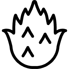 Fruit Dragon Fruit Icon from Ultimate Light Set