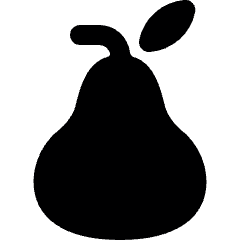 Fruit Pear Icon from Ultimate Bold Set