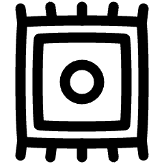 Carpet Icon from Plump Line Set