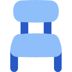 Chair 3 Icon from Flex Flat Set