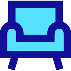 Chair 2 Icon from Sharp Pop Set