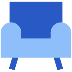 Chair 2 Icon from Sharp Flat Set