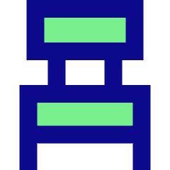 Chair 3 Icon from Sharp Pop Set