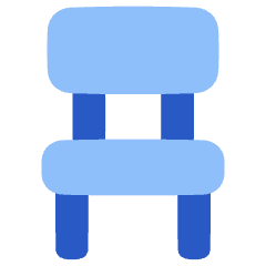 Chair 3 Icon from Plump Flat Set