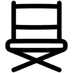 Chair Icon from Plump Line Set